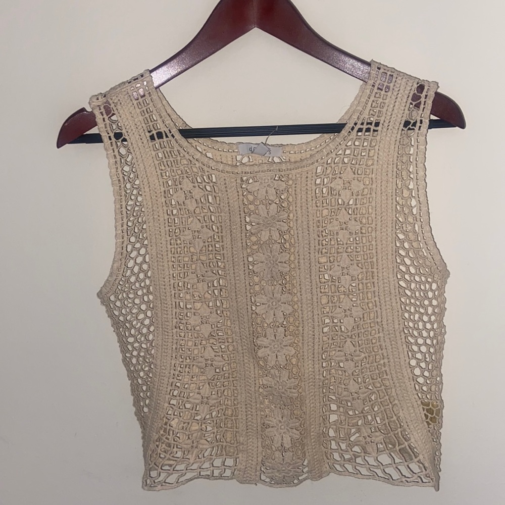 Crochet crop top